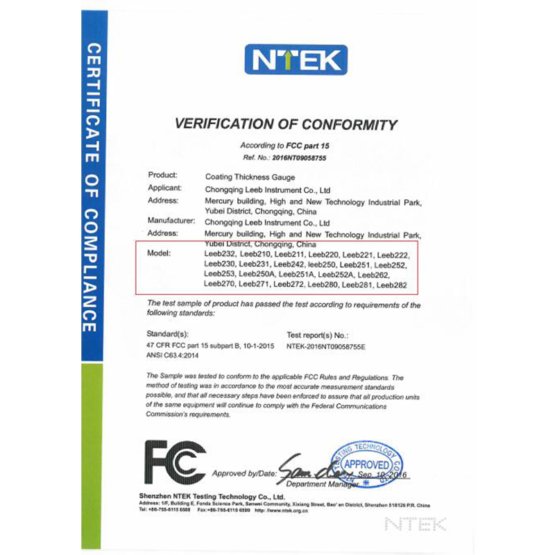 leeb里博防腐層測厚儀測厚儀TT270可用于實驗室 磁性和渦流兩種測量